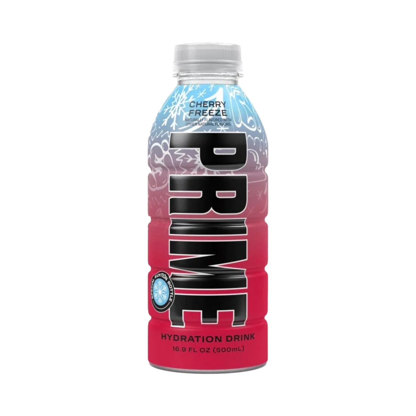 Prime Hydration Cherry Freeze LIMITED EDITION Bottle - 16.9fl oz (500ml) ** BBD 12/24 **