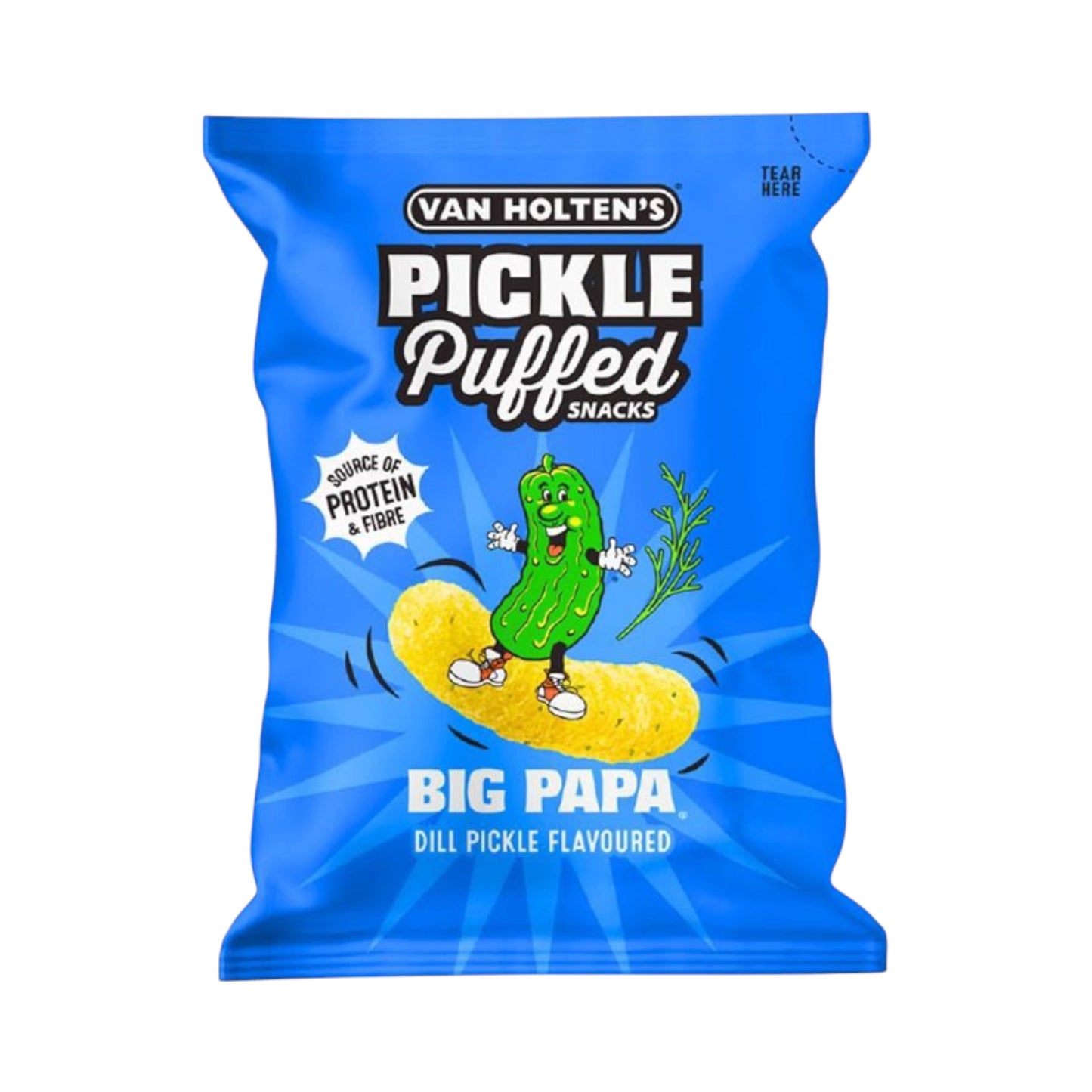 Van Holten's Pickle Puffed Snacks - Big Papa - 90g