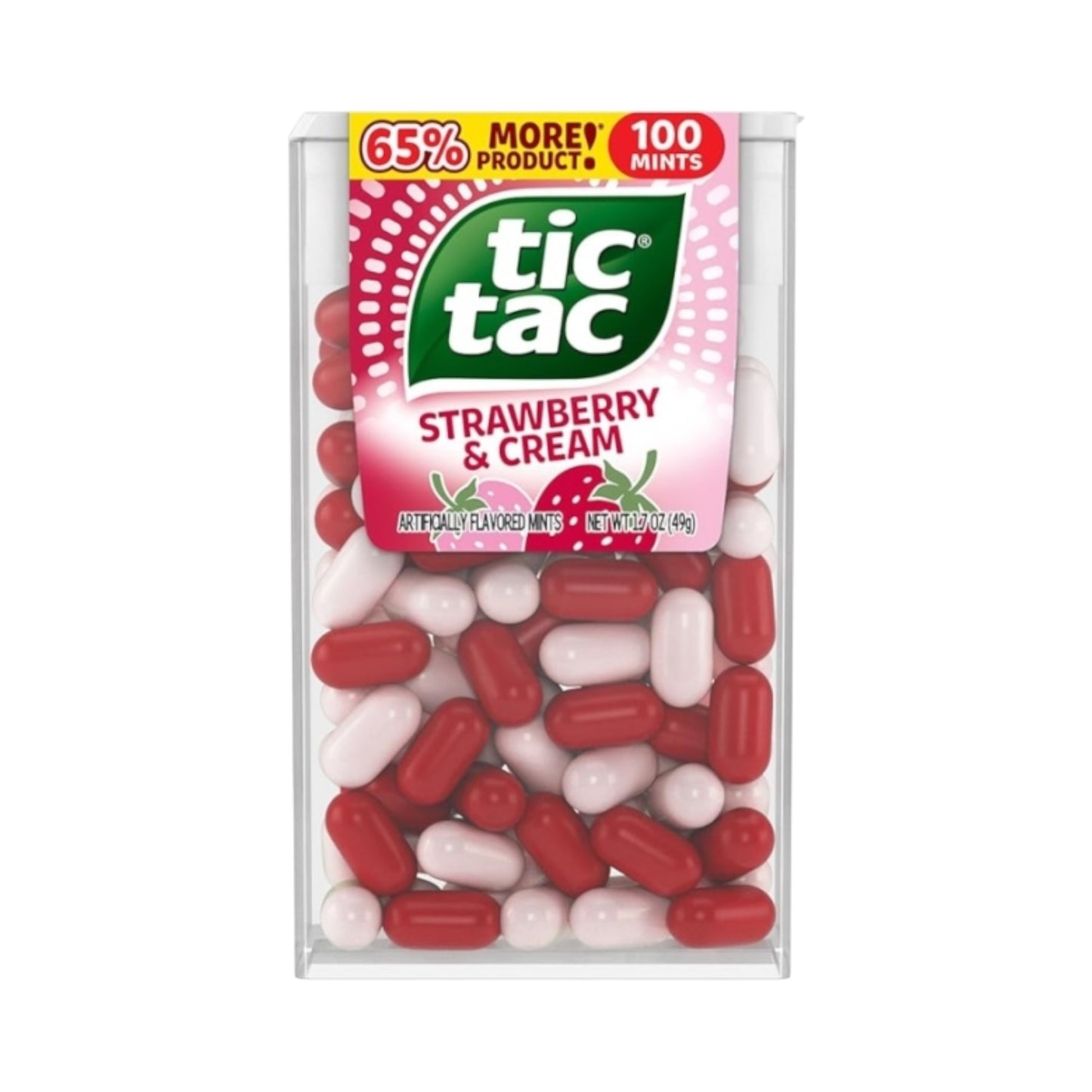 Tic Tac Strawberry & Cream - 1.7oz (48g)