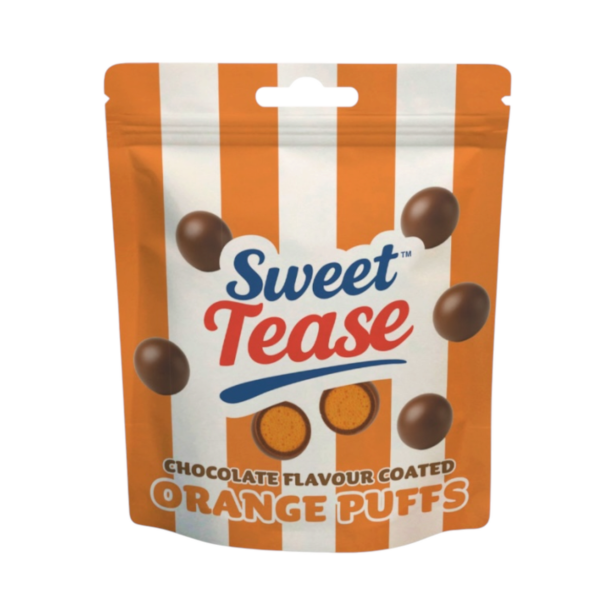 Sweet Tease Orange Puffs - 80g
