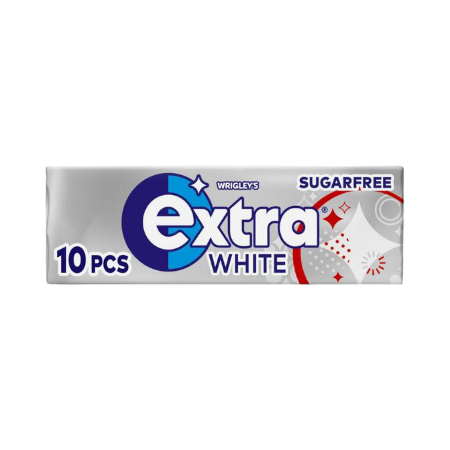 Wrigley's Extra White Sugarfree Chewing Gum - 10 Pieces
