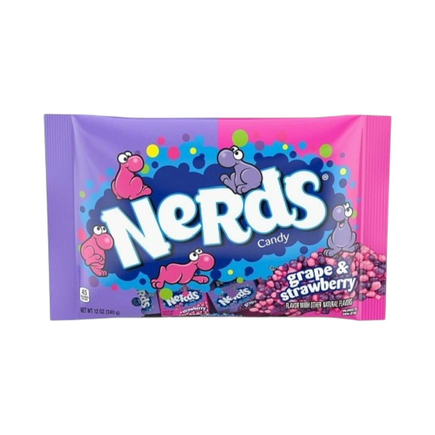 Nerds Strawberry & Grape Miniatures - 12oz (340g)