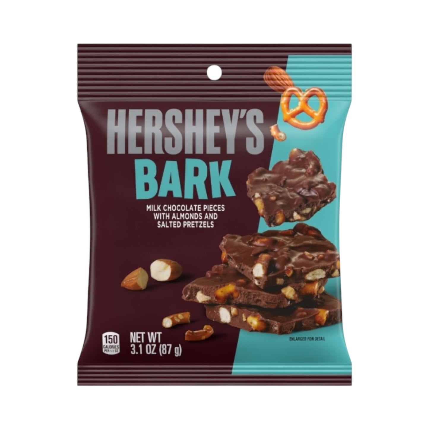 Hershey's Bark With Pretzels & Almonds - 3.1oz (87g)