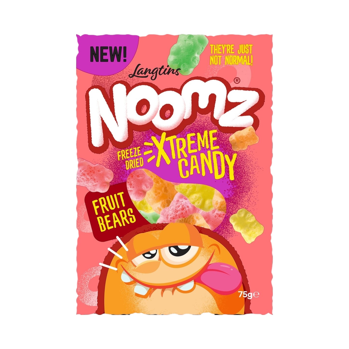 Noomz Freeze Dried Fruit Bears - 34g