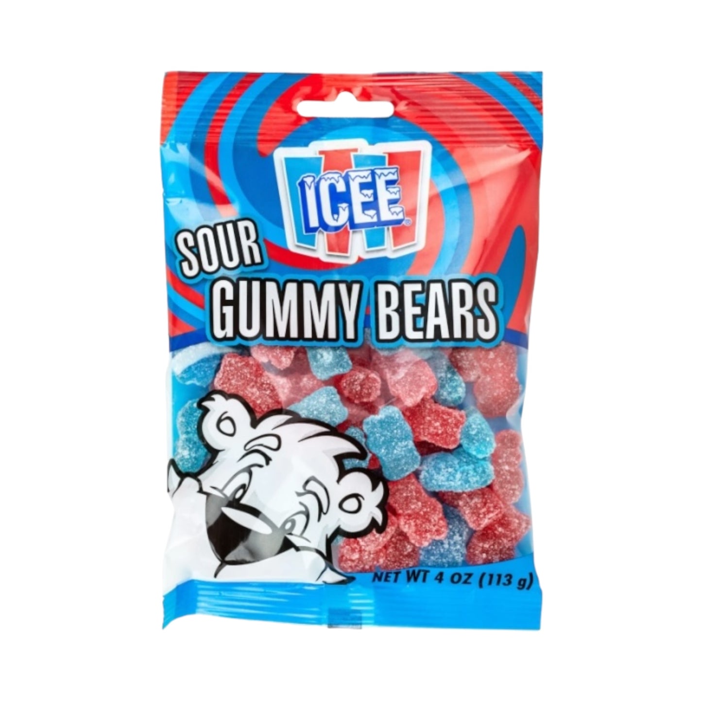 Icee Sour Gummy Bears - 4oz (113g)