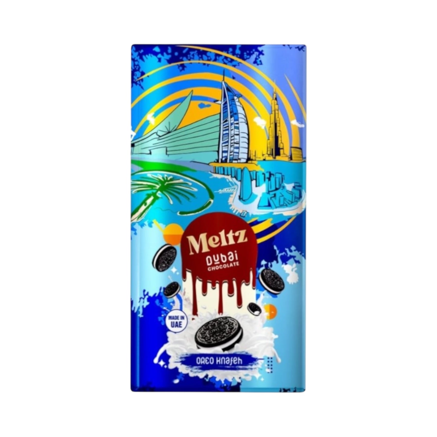 Meltz Dubai Oreo Knafeh Chocolate - 192g (Dubai) **BBD 04/02/26 **
