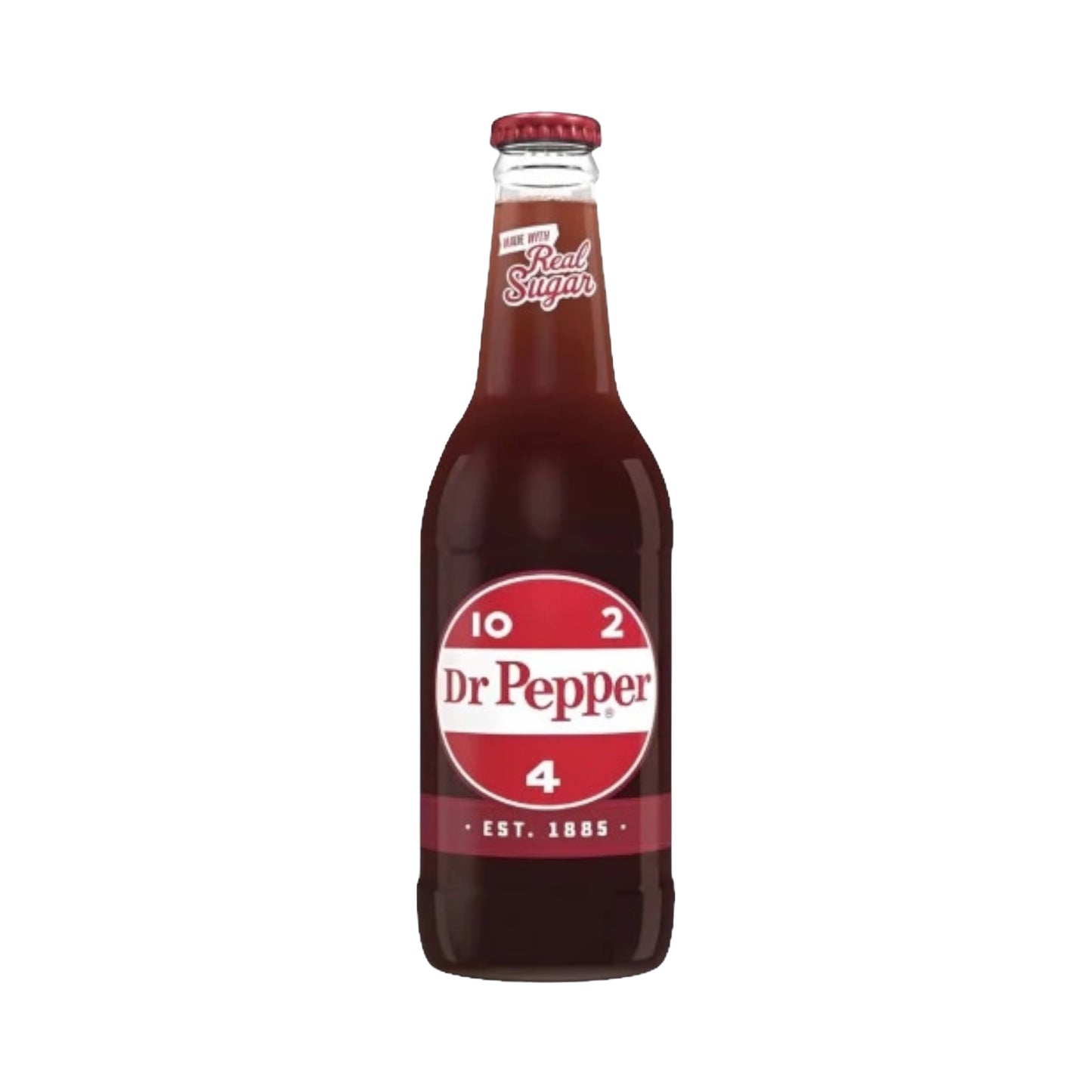 Dr Pepper Real Sugar Retro Bottle - 12fl.oz (355ml)