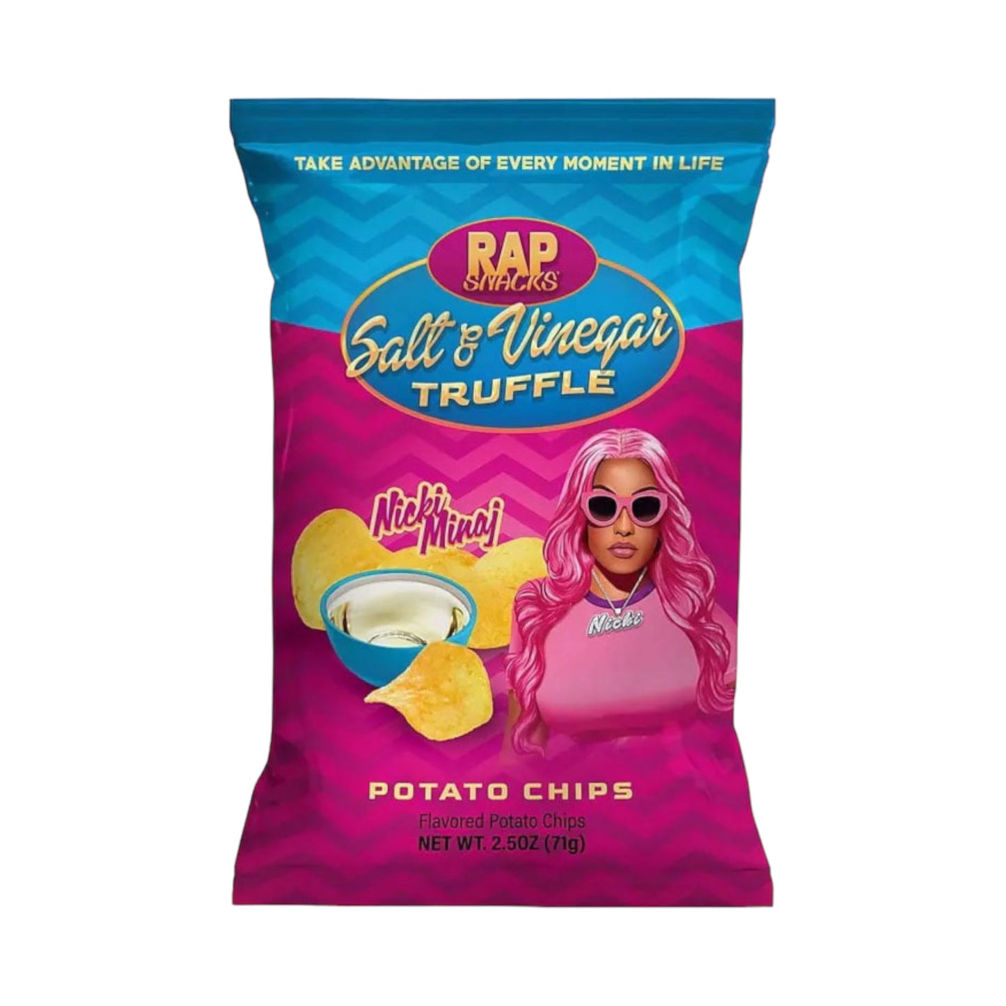 Rap Snacks Nicki Minaj Salt & Vinegar Truffle - 2.5oz (71g)