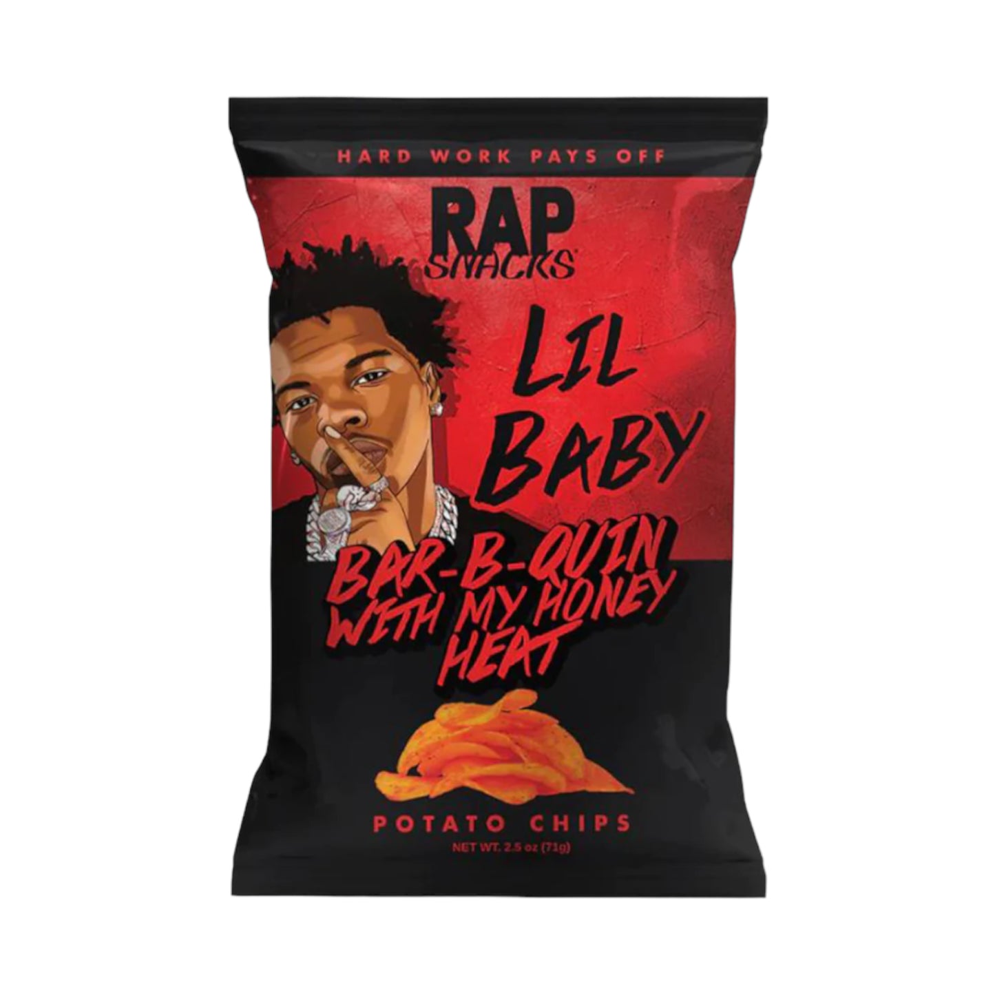 Rap Snacks Lil Baby Bar-B-Quin with my Honey Heat - 2.5oz (71g)