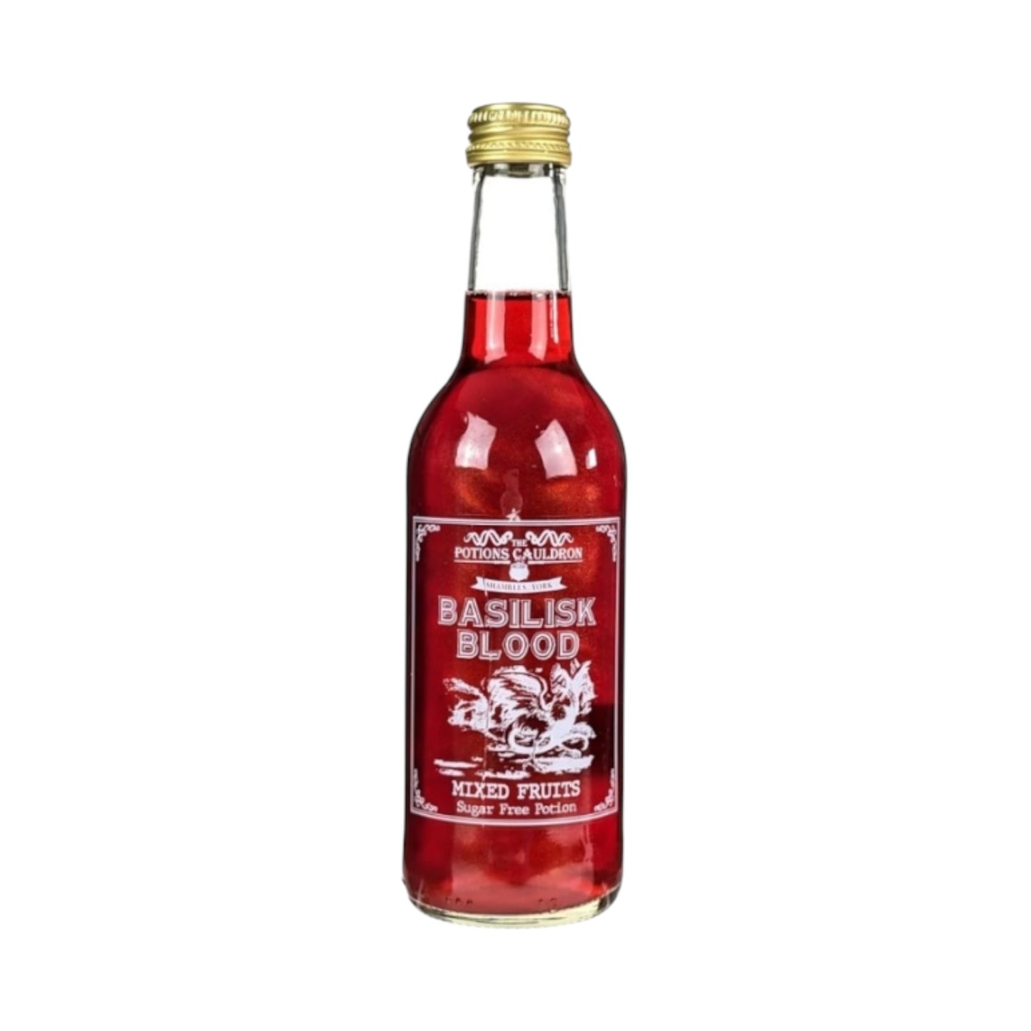 The Potions Cauldron - Basilisk Blood Mixed Fruit Soda - 330ml