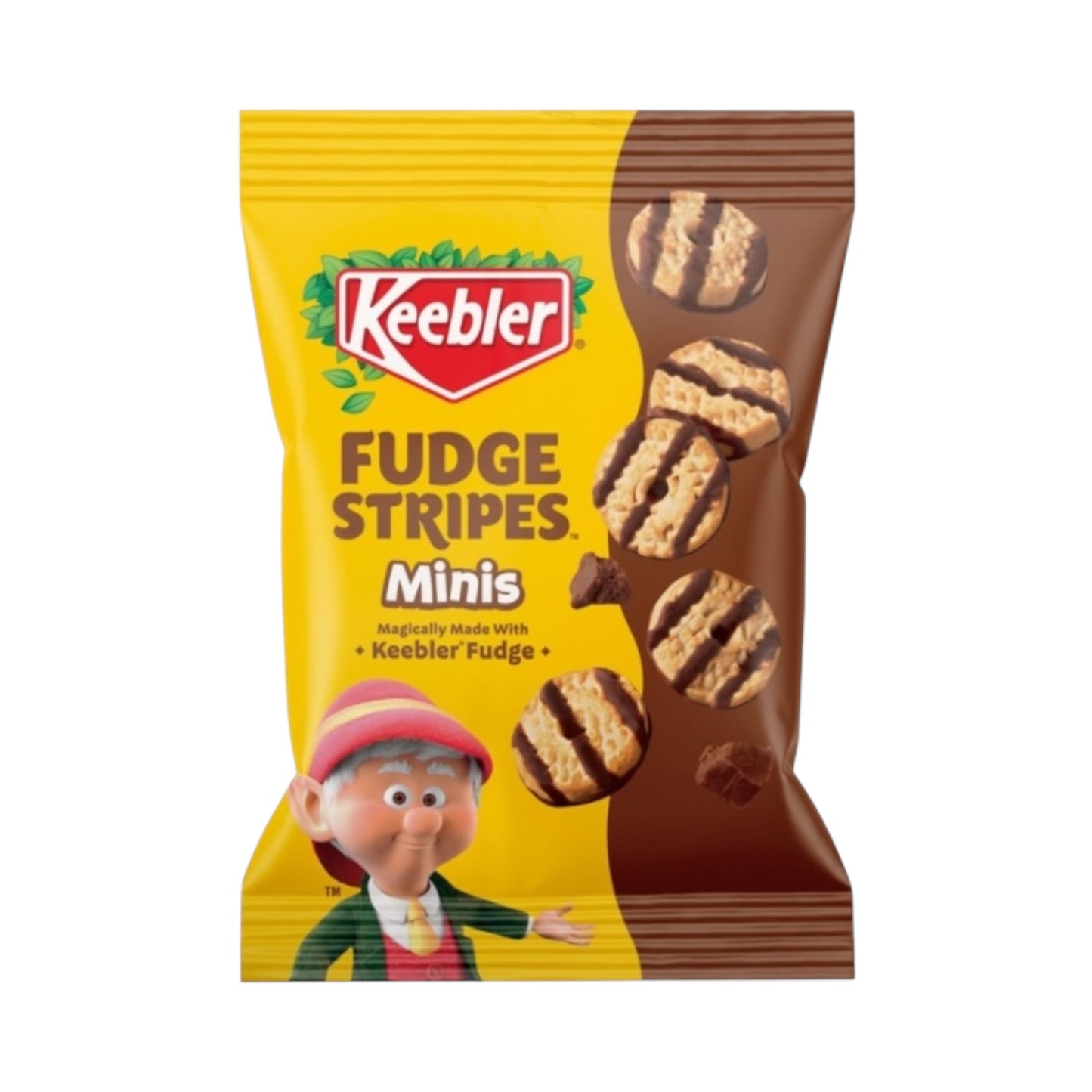 Keebler Fudge Stripes Cookies Minis Original - 2oz (56g)