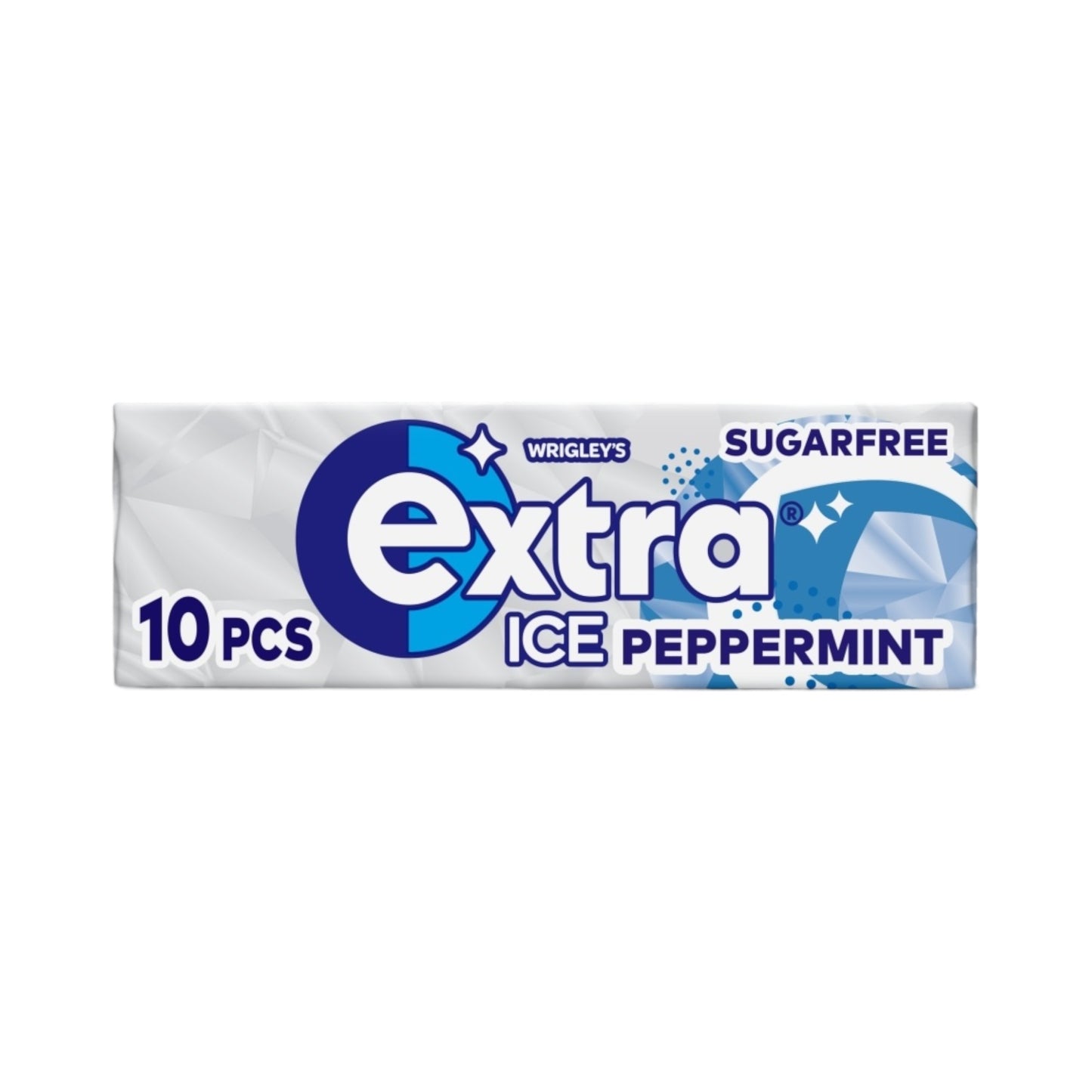 Extra Ice Peppermint Sugarfree Chewing Gum - 10 Pieces