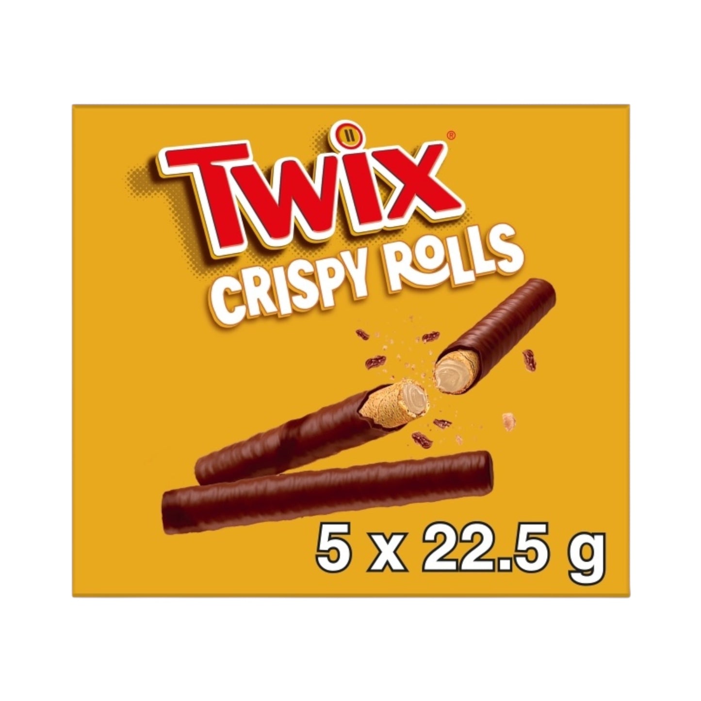 Twix Wafer Rolls - 5 x 22.5g (112.5g)