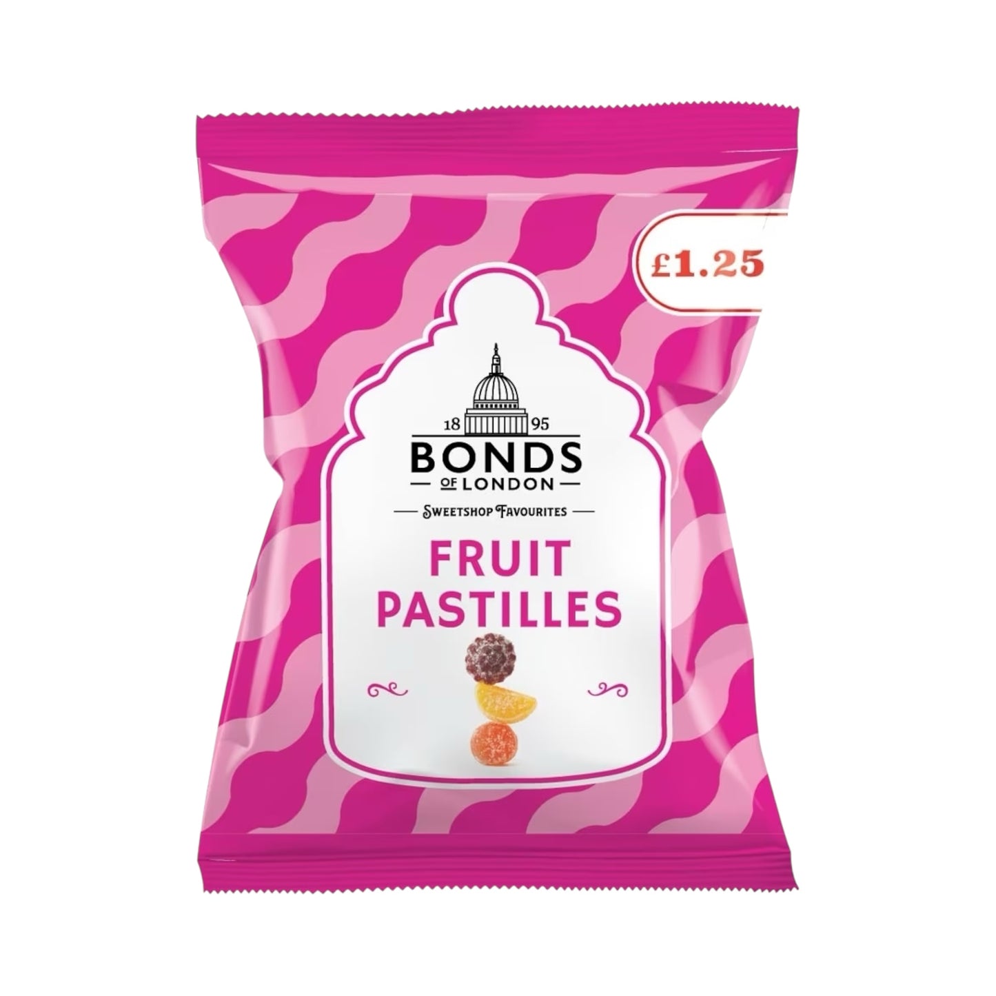 Bonds Fruit Pastilles - 130g (PMP £1.25)