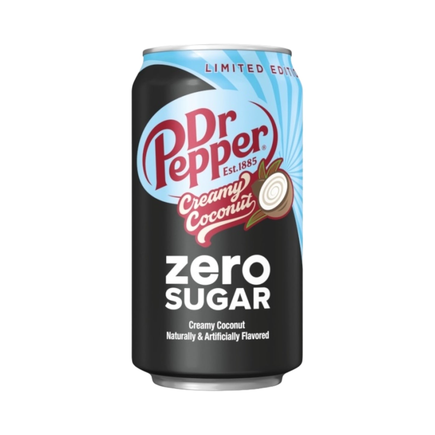 Dr Pepper Creamy Coconut Zero Sugar - 12fl.Oz (355ml)
