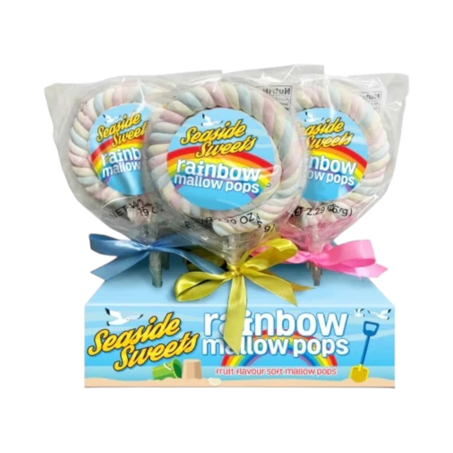 Seaside Rainbow Mallow Pop - 40g - Single