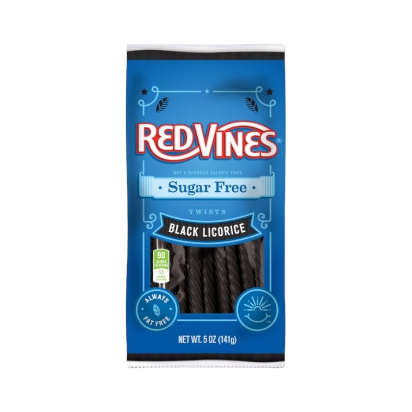 Red Vines Sugar Free Black Liquorice Twists - 5oz (141g)