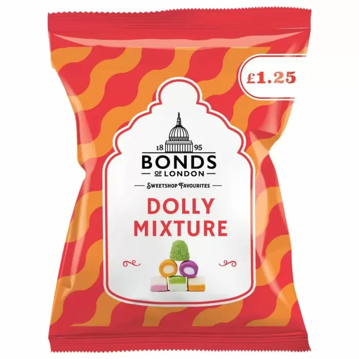 Bonds Dolly Mixture - 120g (PMP £1.25)