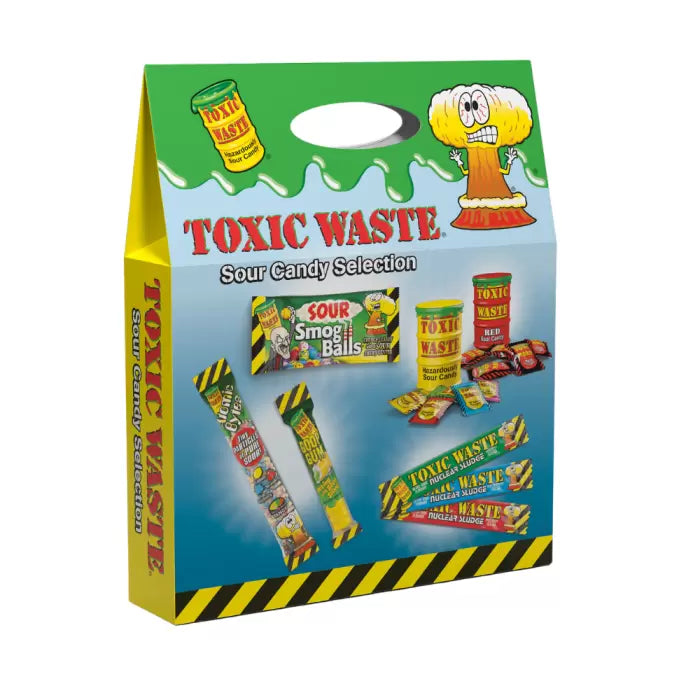 Toxic Waste Sour Candy Selection Box - 295g