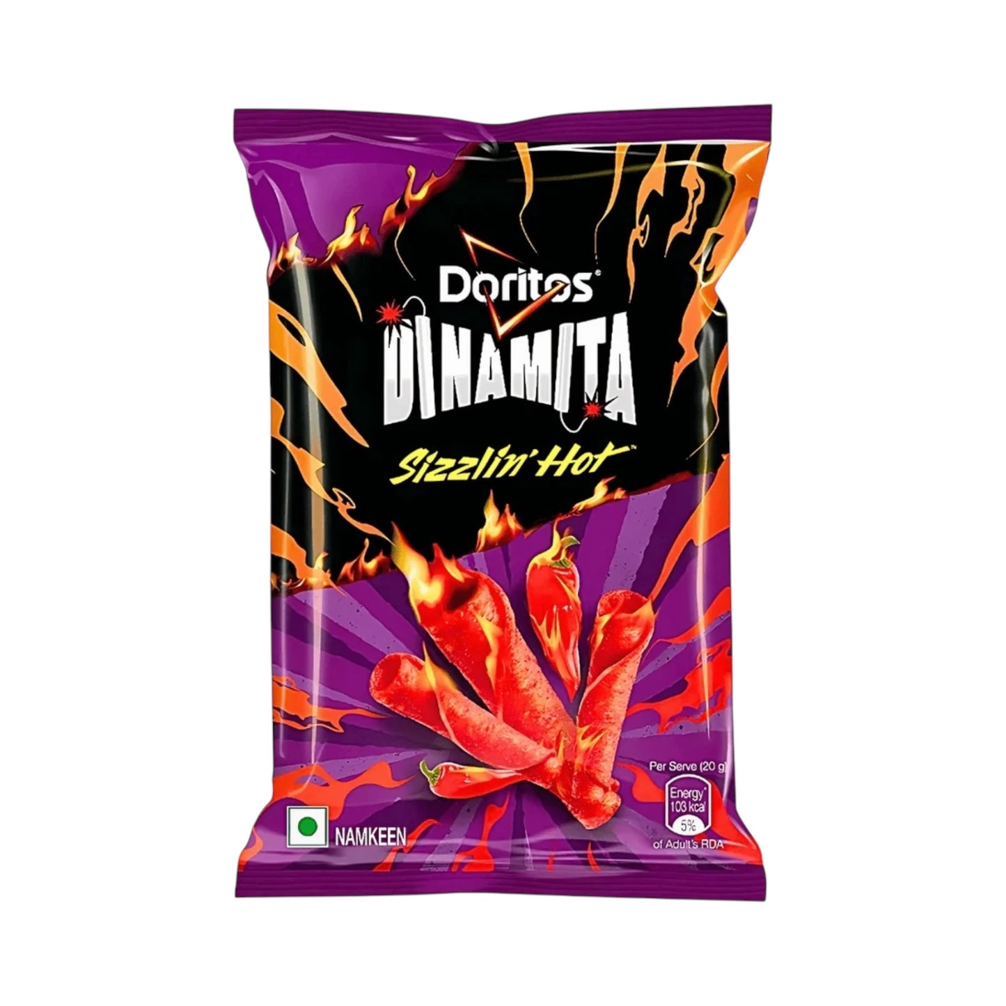 Doritos Dinamita Sizzlin Hot - 48g (India)