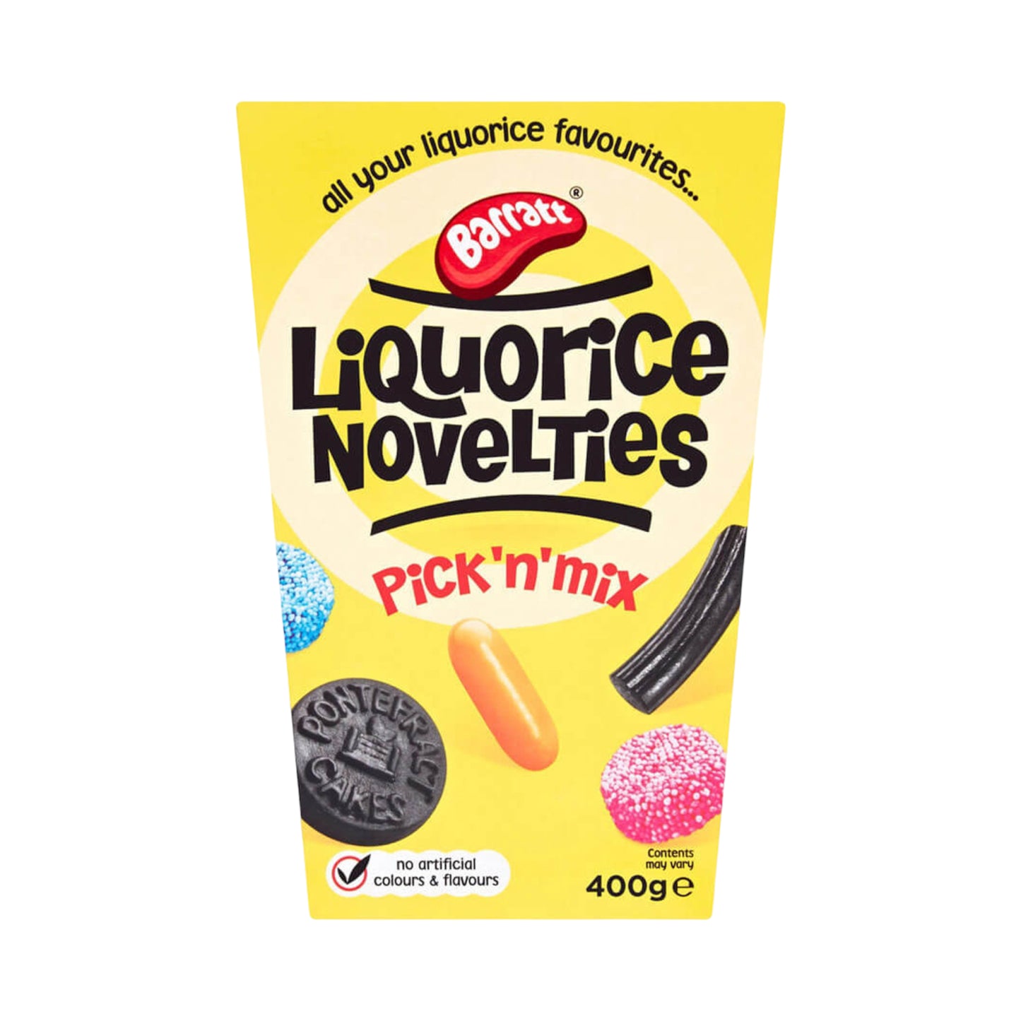Barratt Liquorice Novelties Pick n Mix Box - 400g
