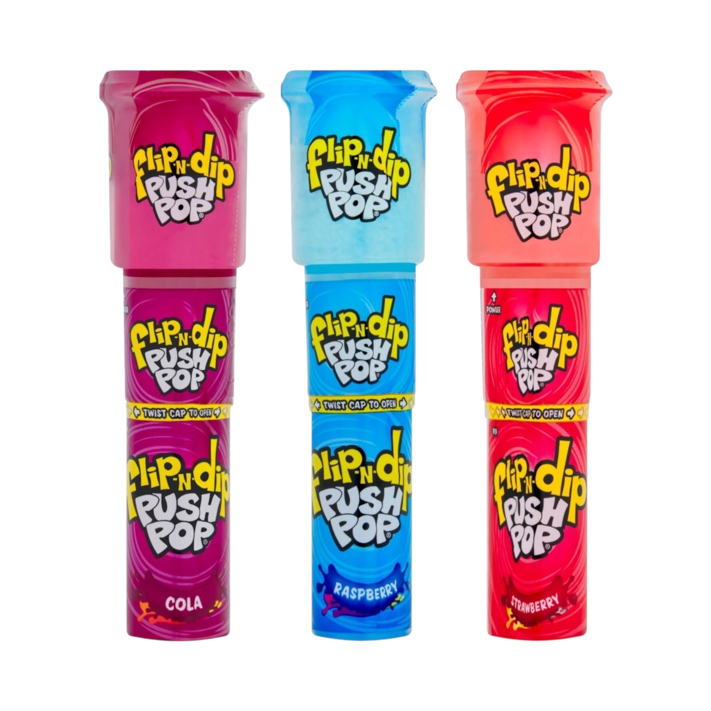 Bazooka Flip n Dip Push Pop - 25g