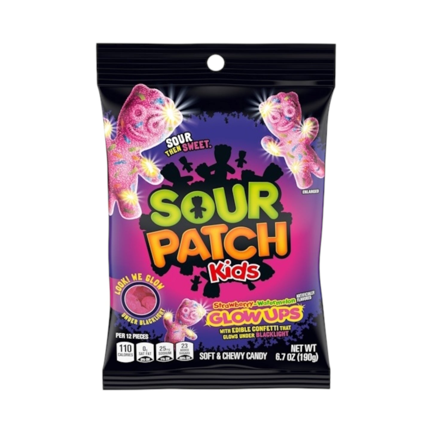 Sour Patch Kids Glow Ups - 6.7oz (190g)