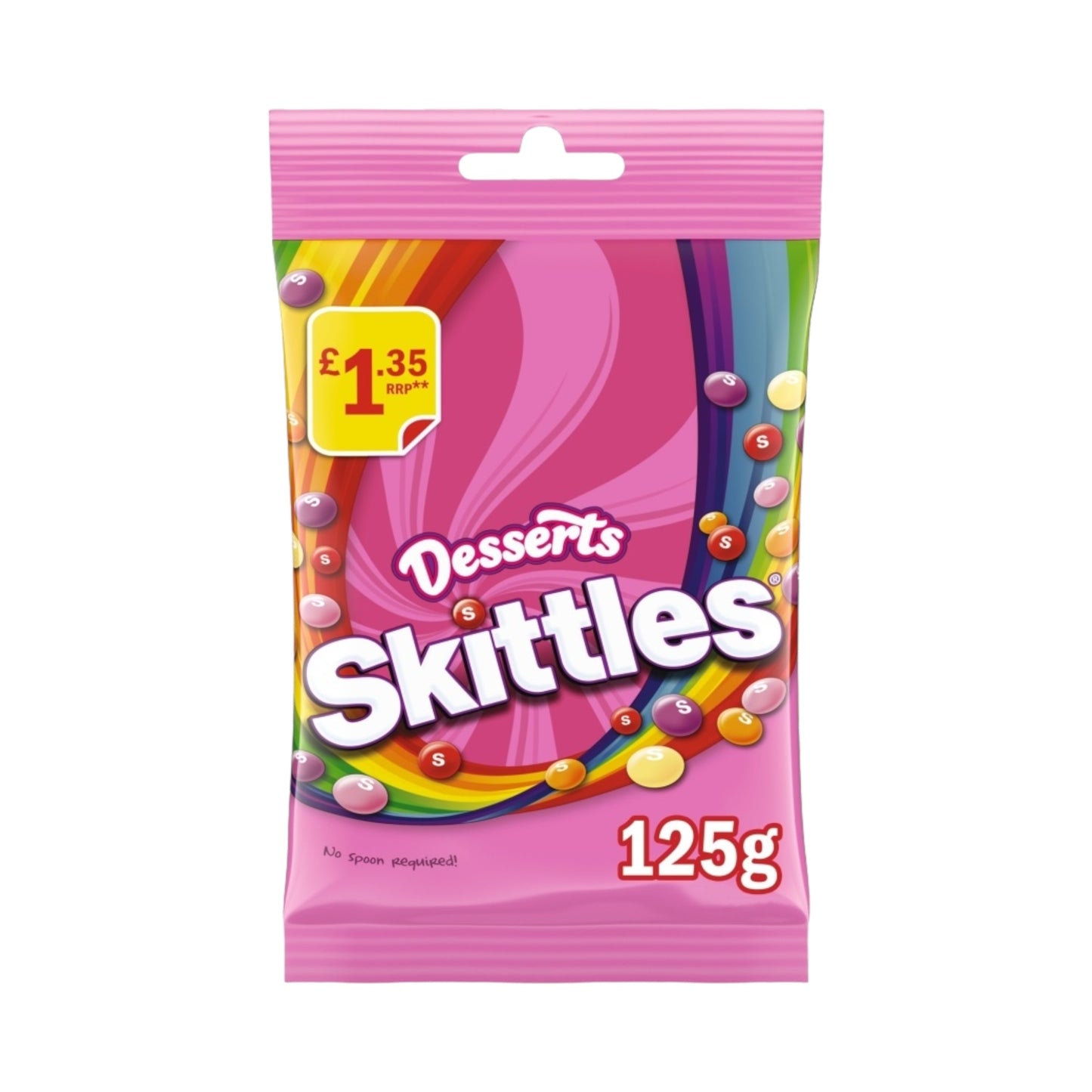 Skittles Desserts - 125g (PMP £1.35)