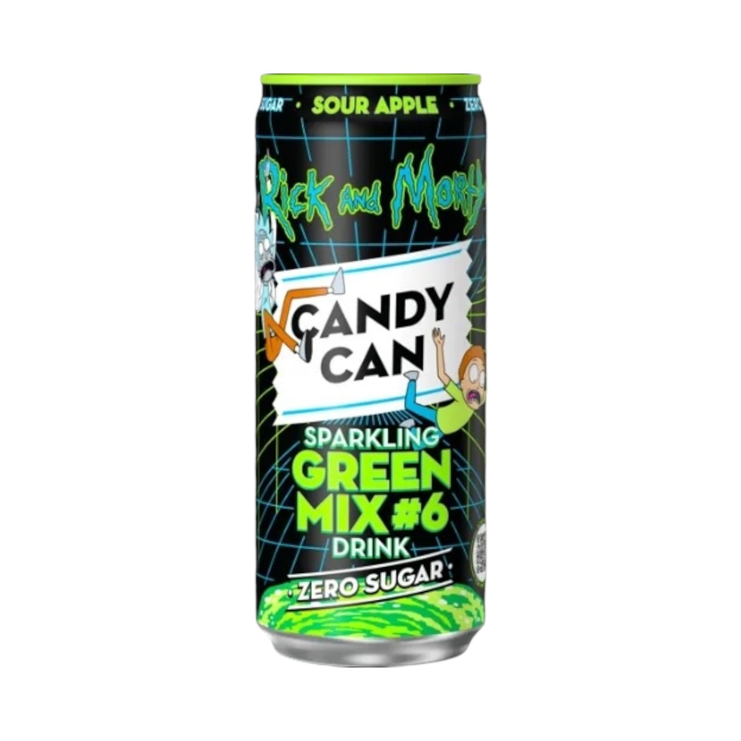 Candy Can Rick and Morty Green Mix - 330ml