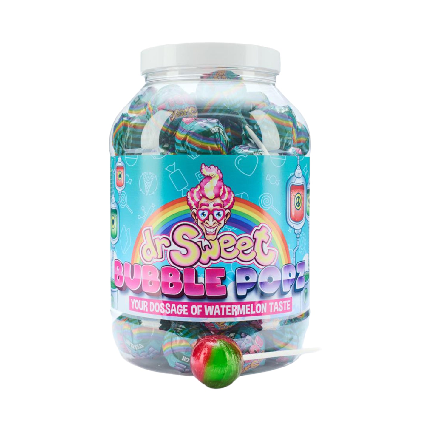 Dr Sweet Bubble Popz Watermelon - 25g