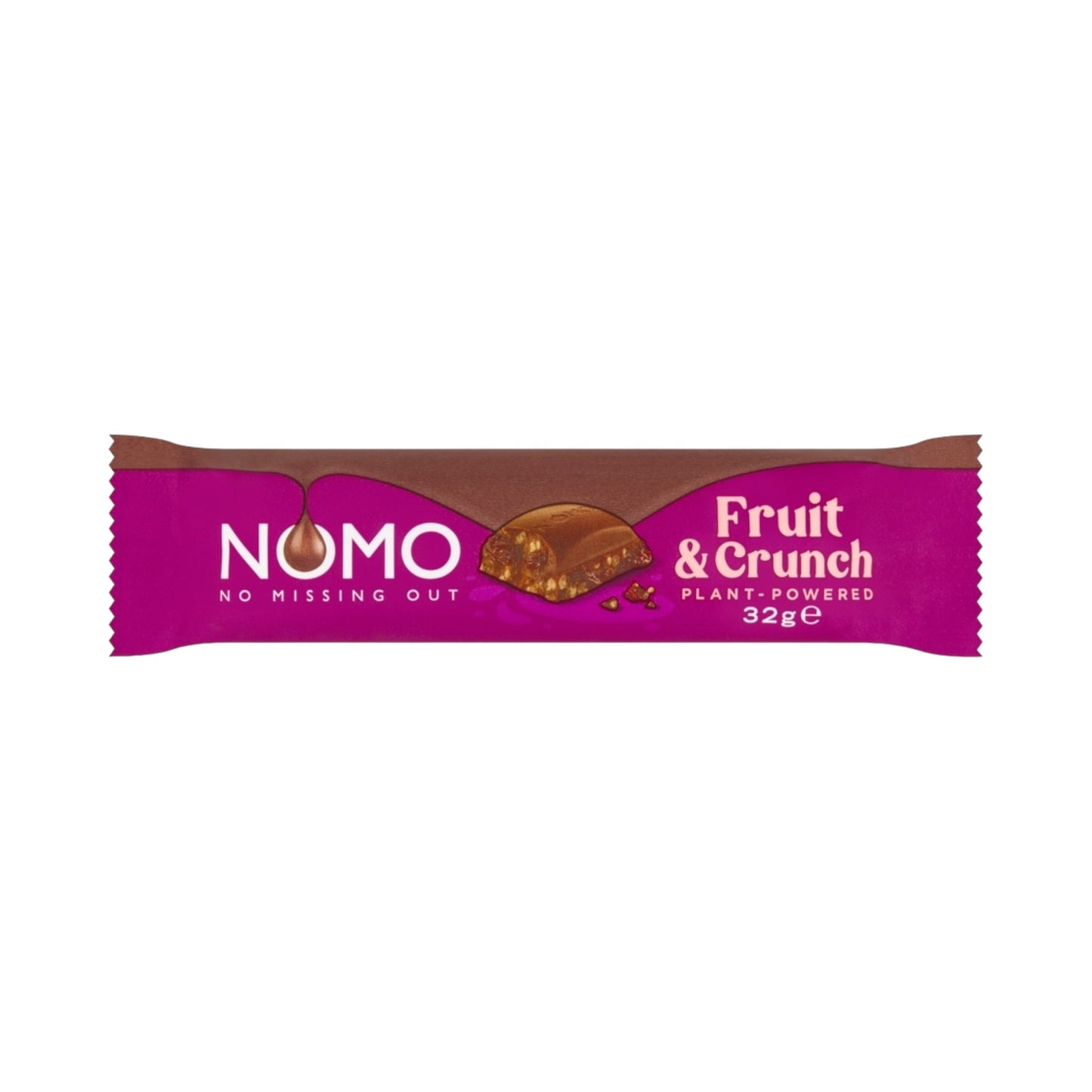 Nomo Fruit & Crunch Chocolate Bar - 32g