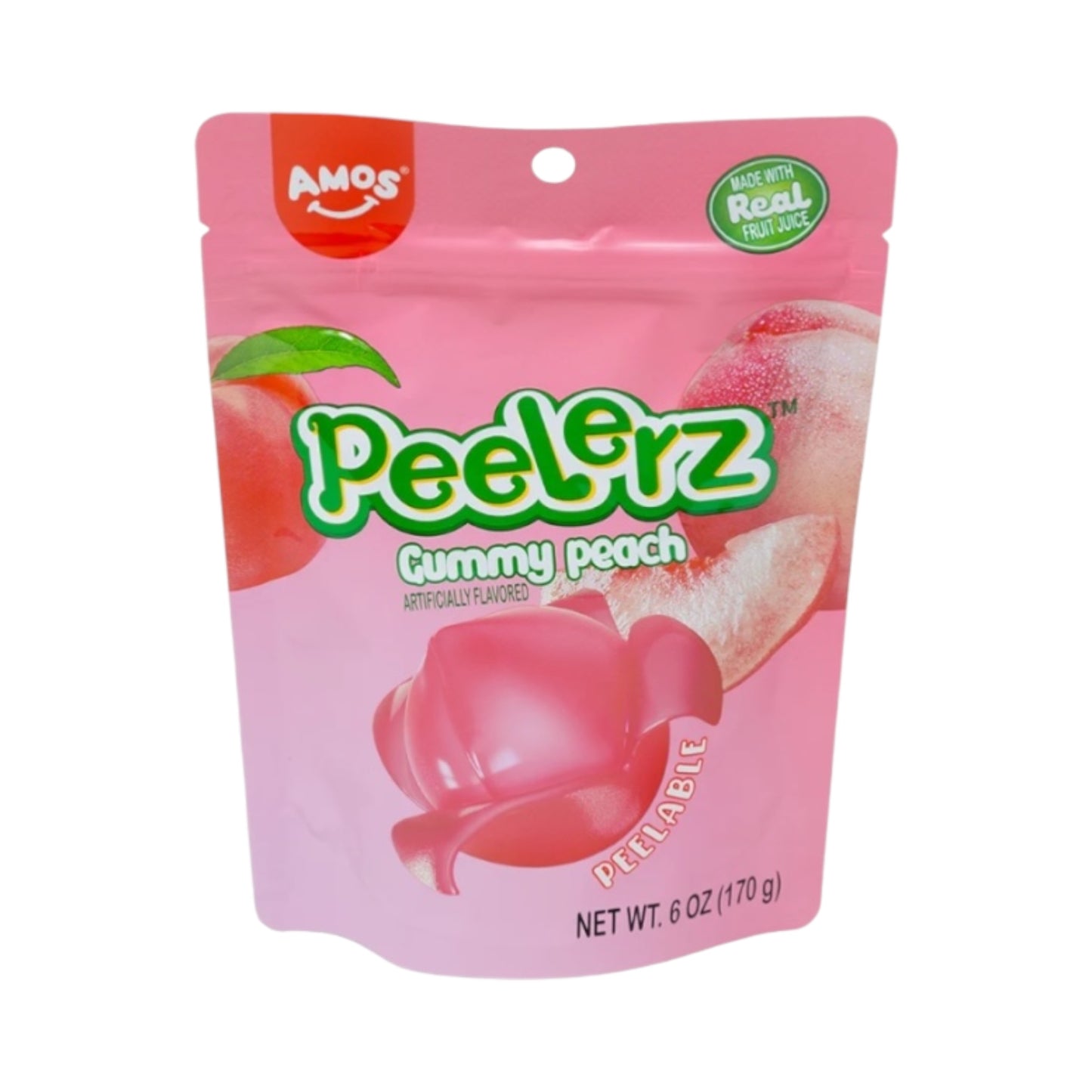 Amos Peelerz Peach - 6oz (170g)