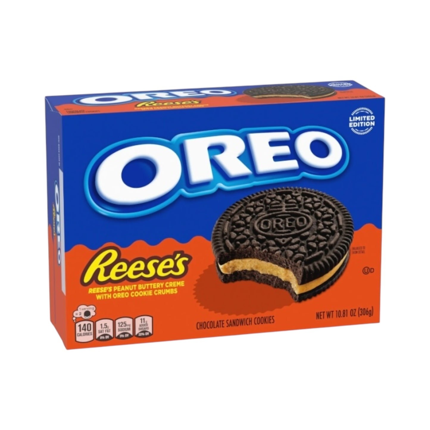 Oreo Reese's Peanut Butter Sandwich Cookies - 10.81oz (306g)