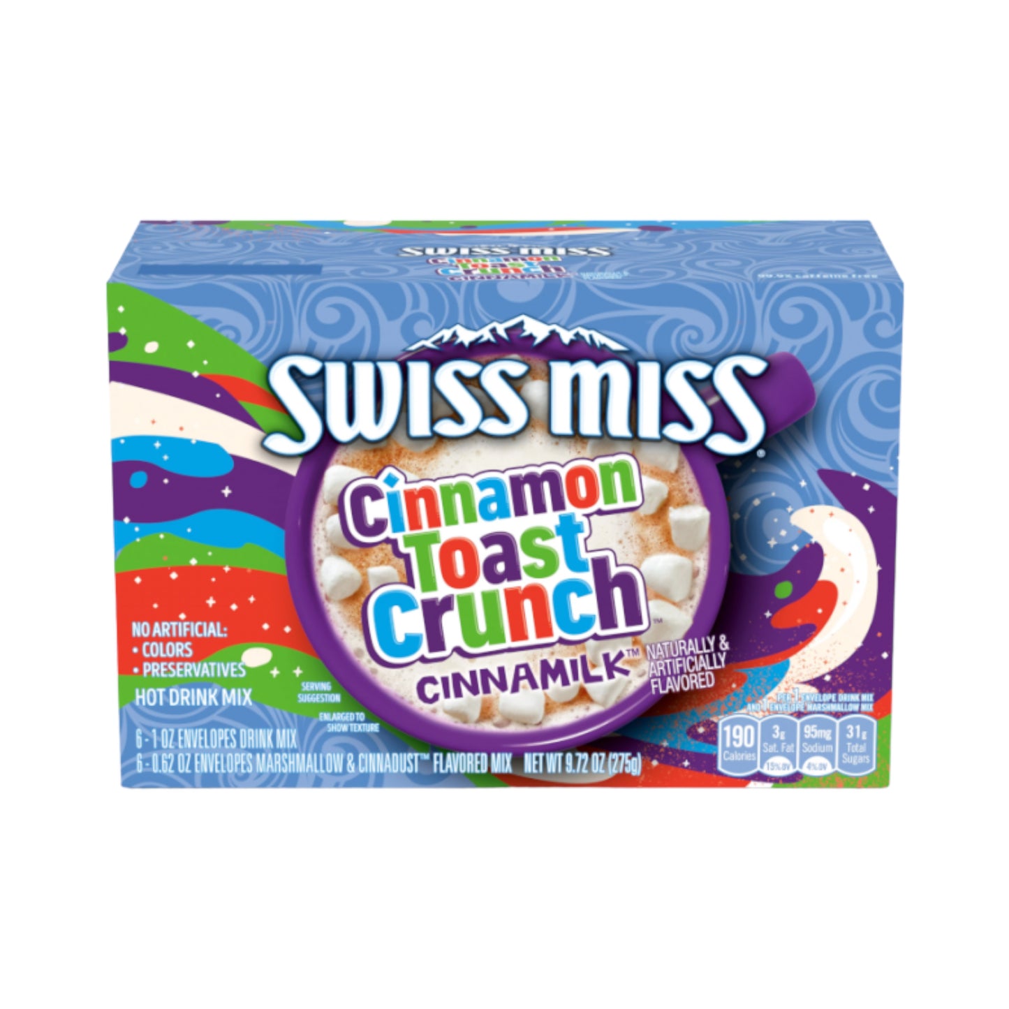 Swiss Miss Cinnamon Toast Crunch Cinnamilk 6- Pack 9.72oz (275g)