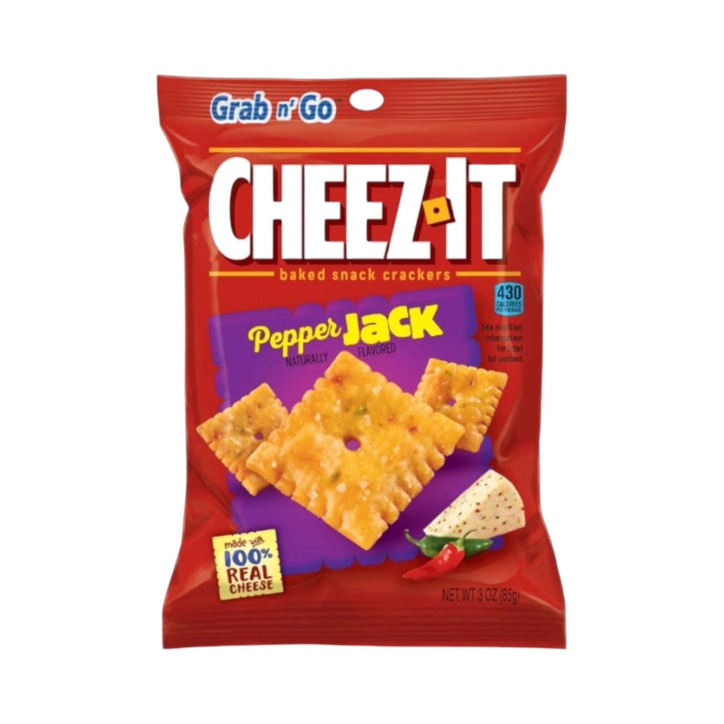 Cheez It Crackers Pepper Jack - 3oz (85g)