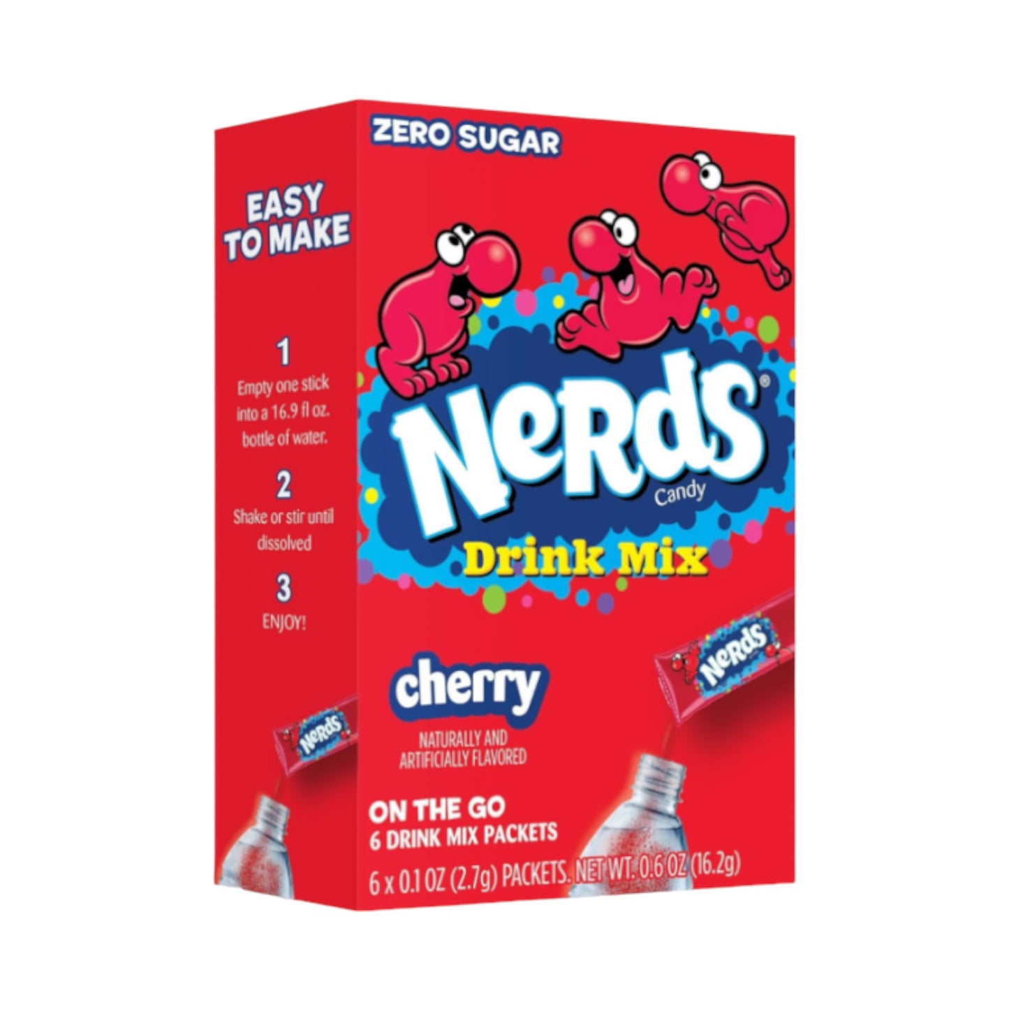 Nerds - Singles To Go Cherry - 6 Pack - 0.6 (16.2g)