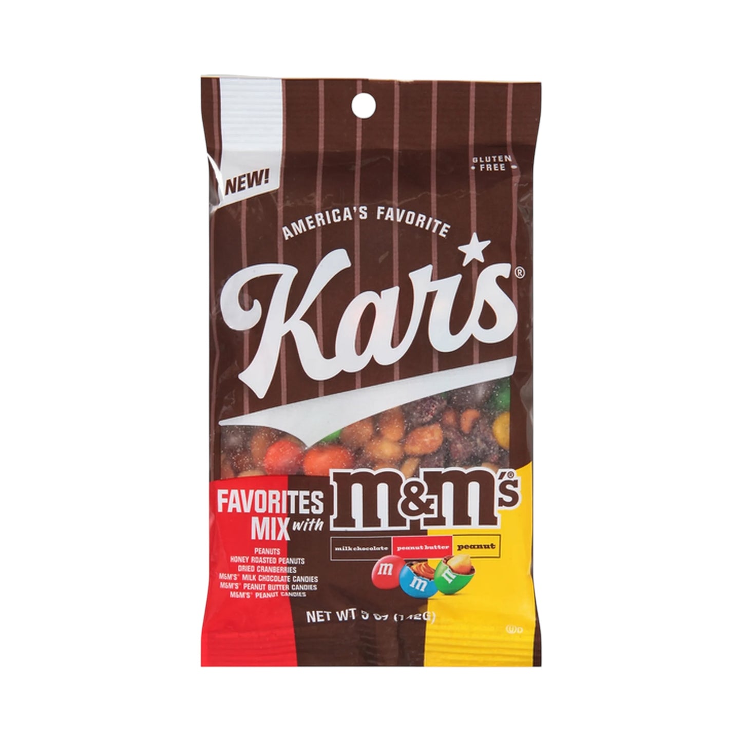 Kar's Nuts Favourites Mix with M&M's - 5oz (142g)