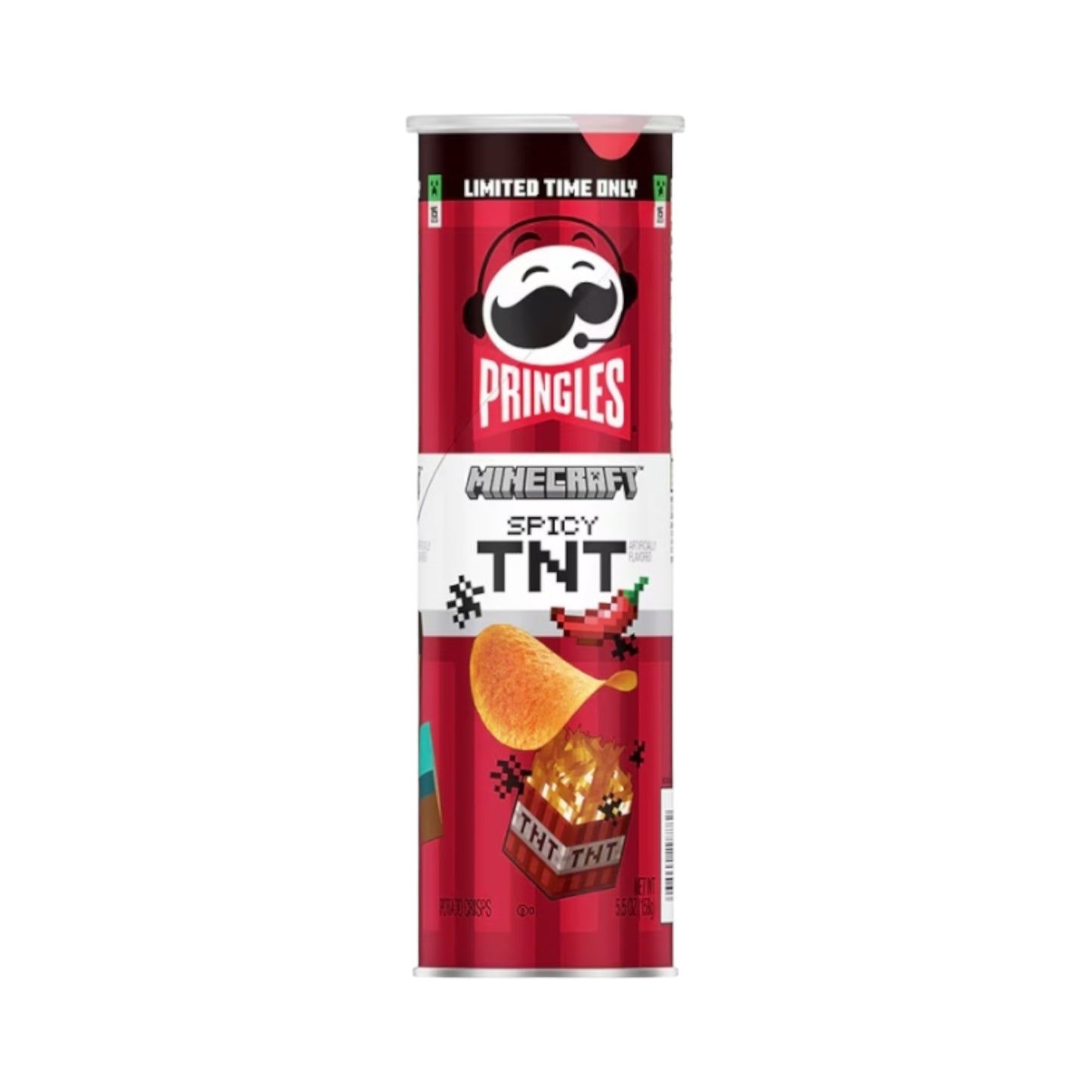 Pringles Limited Edition Minecraft Spicy TNT - 5.5oz (158g)