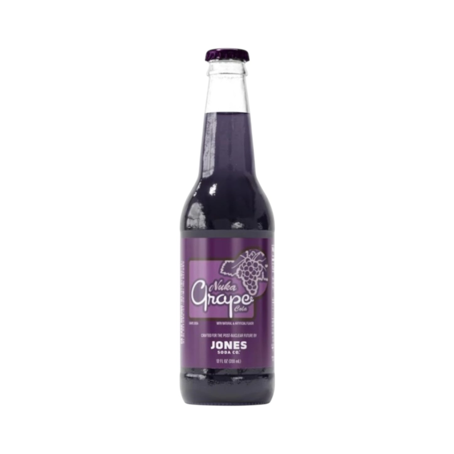 Jones Soda - Special Release Nuka Grape Cola - 12fl.Oz (355ml)