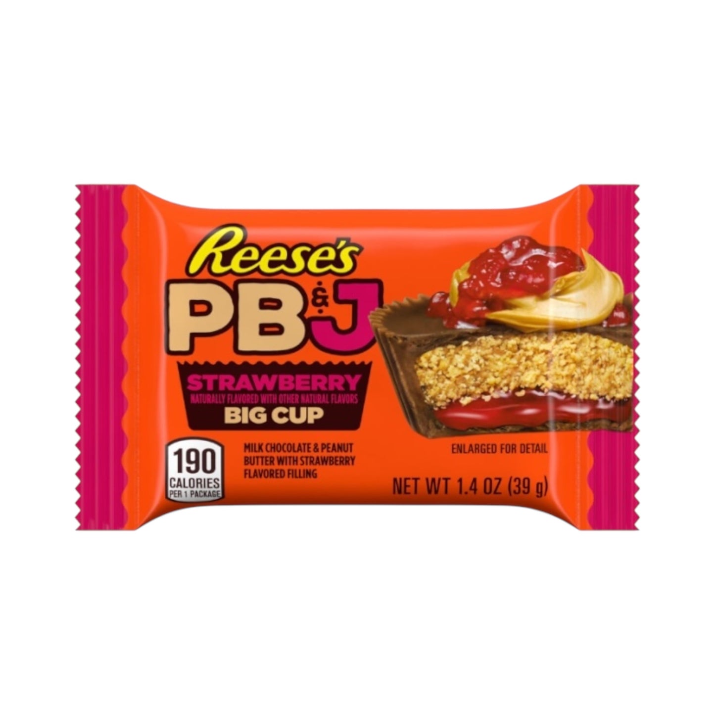 Reese's PB&J Strawberry Big Cup - 1.4oz (40g)