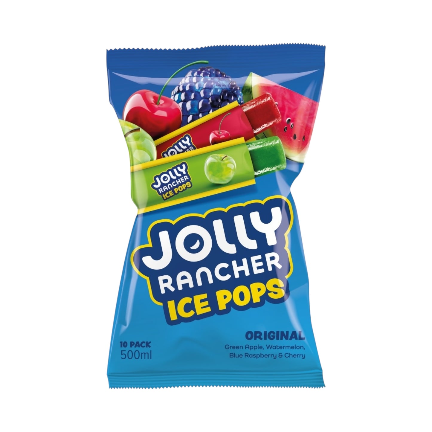 Jolly Rancher Ice Pops - 10 Pack Multipack 500ml