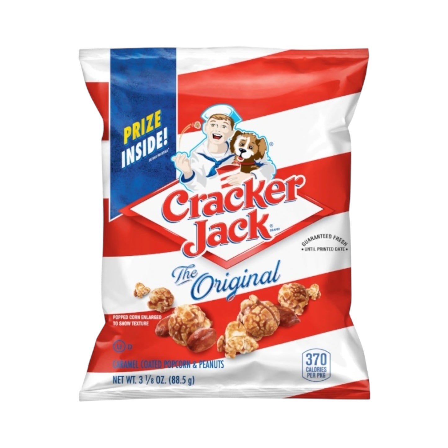 Cracker Jack Original Caramel Coated Popcorn & Peanuts - 3.125oz (88.5g)
