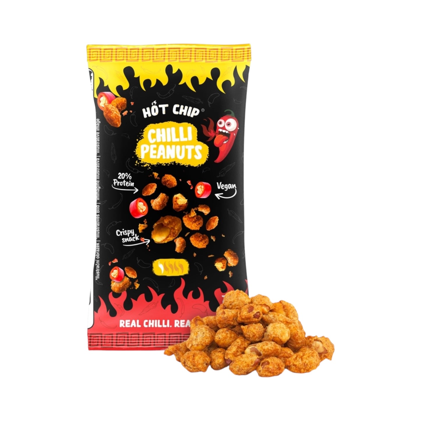 Hot Chip Peanuts Chilli - 70g