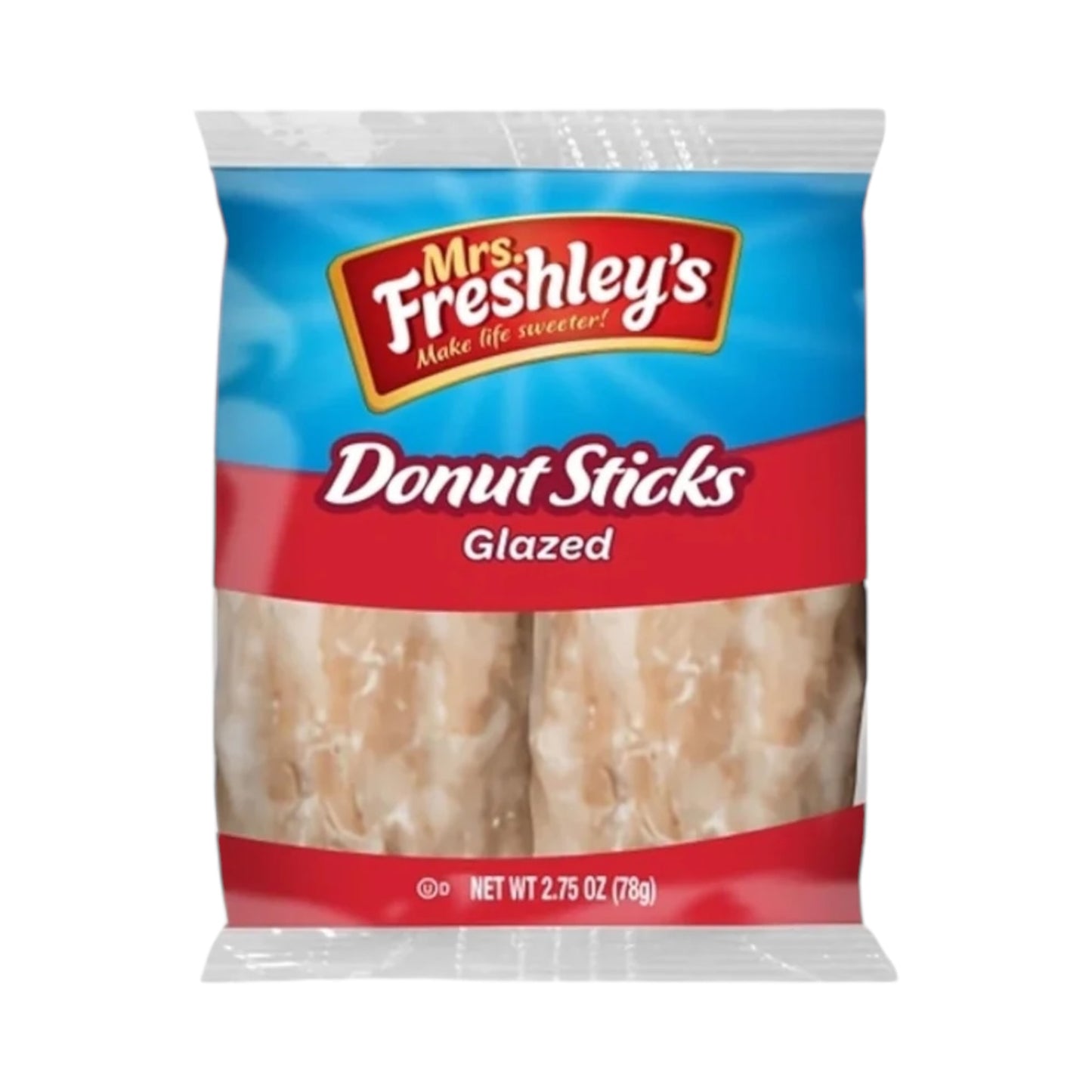 Mrs Freshley's Glazed Donut Sticks - 2.75oz (78g)