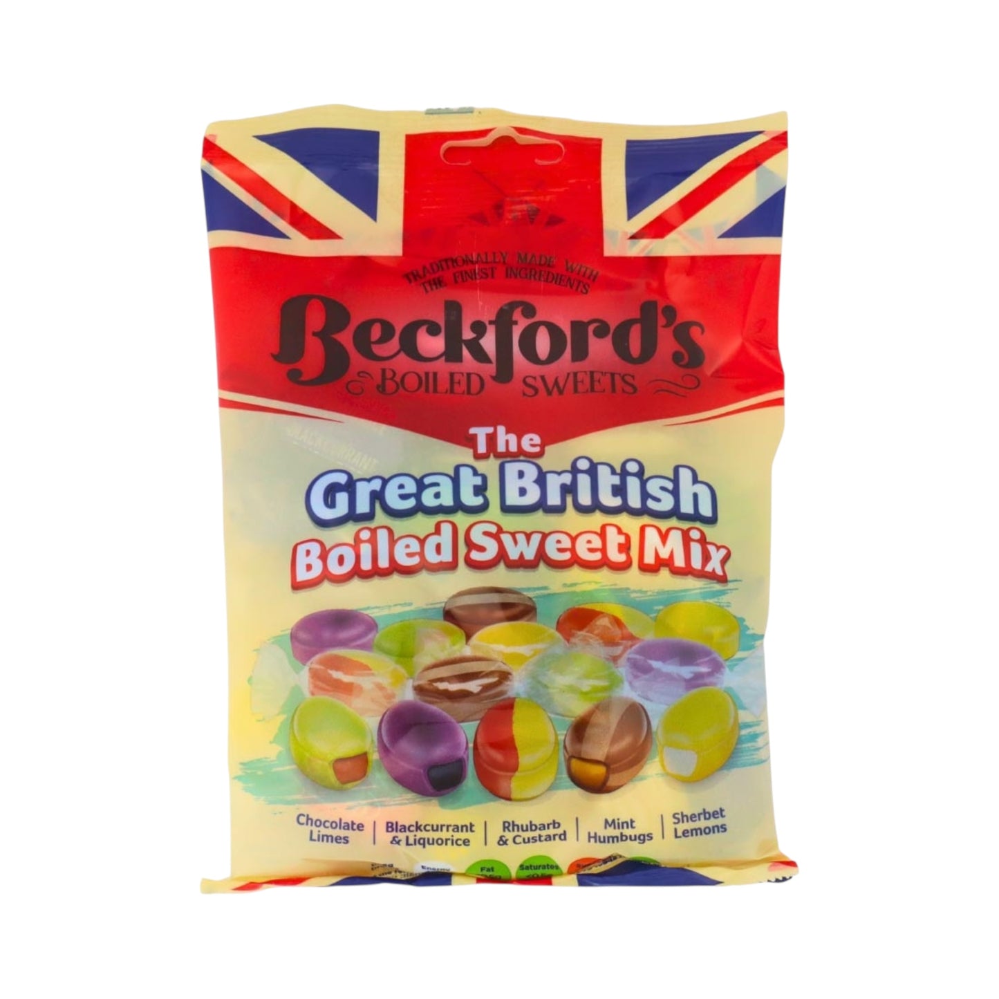 Beckfords The Great British Boiled Sweet Mix Bag - 200g