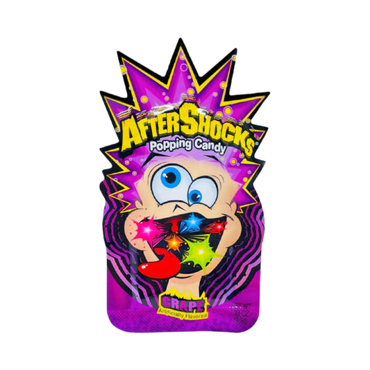 AfterShocks Popping Candy Grape - 0.33oz (9.3g)