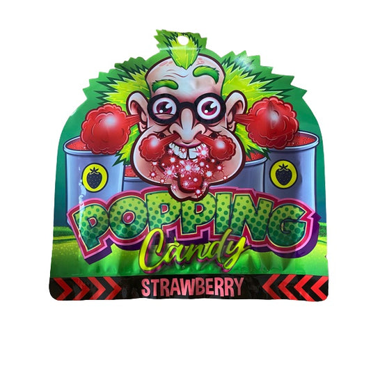 Dr Sour Popping Candy  Strawberry - 15g