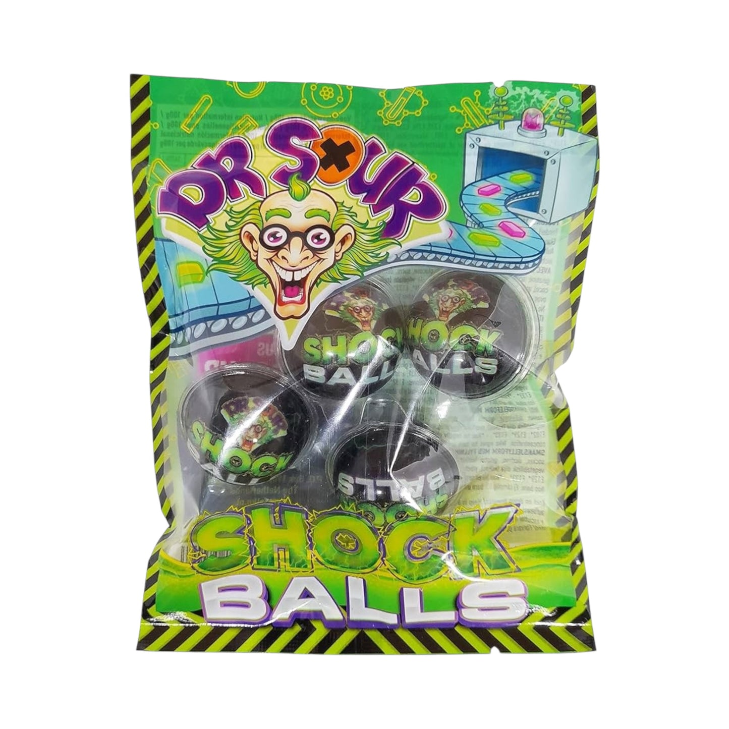 Dr Sour Shock Balls Bag - 72g