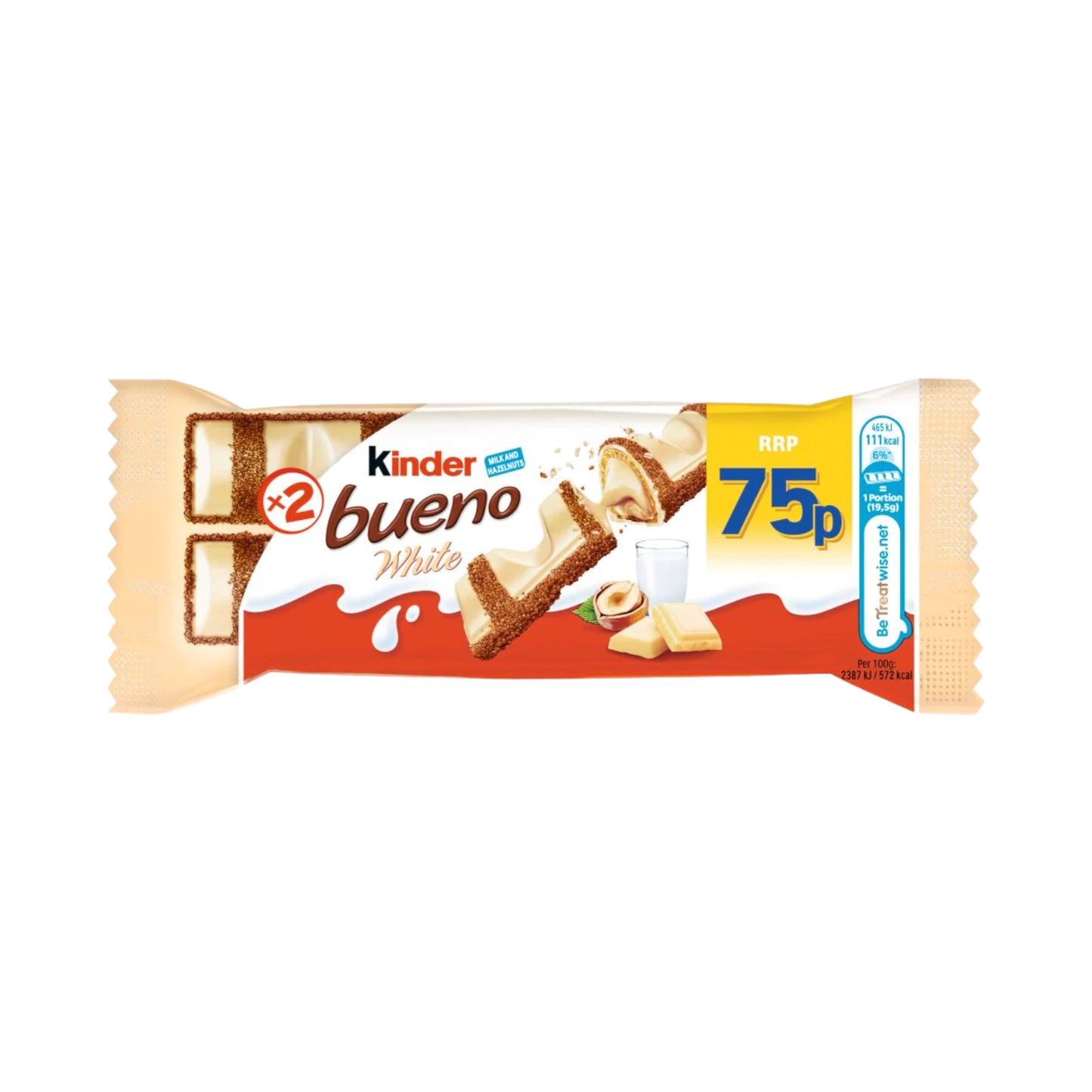 Kinder Bueno White Bar - 39g (PMP 85P)