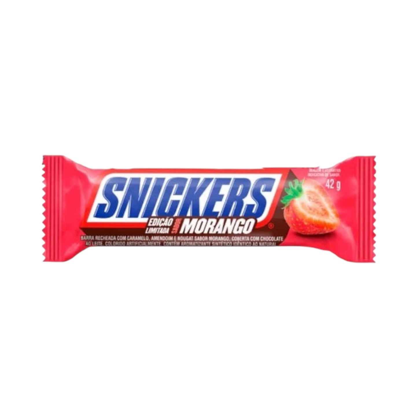 Snickers Morango Strawberry - 42g (Brazil)